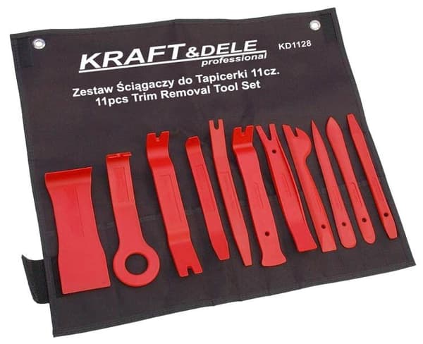 Møbelaftrækkersæt, 11 dele, KD1128