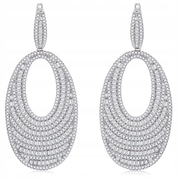 Elegantit soikeat korvakorut S925