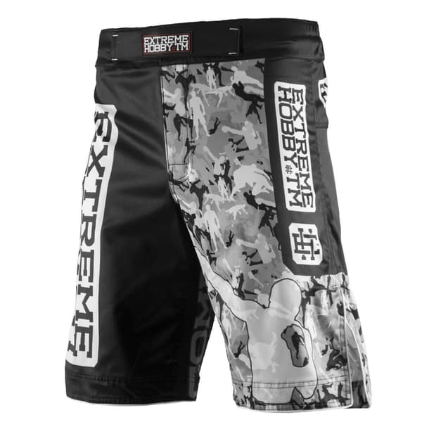 COMBAT GAME 3XL MUSTAT Miesten Grappling-shortsit