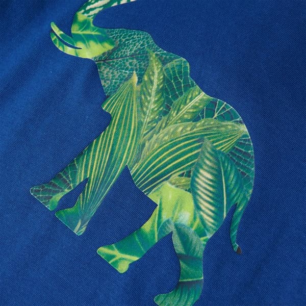 Børne-T-shirt, mørkeblå, 128