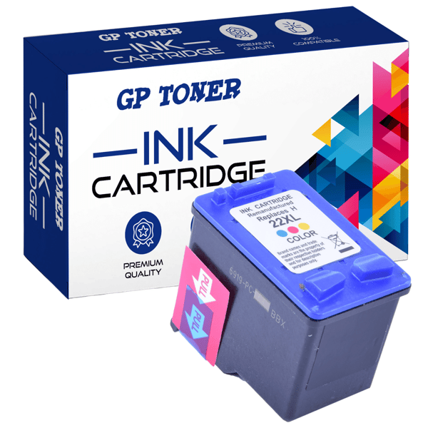 Muste HP GP-H22XL GP -laitteeseen