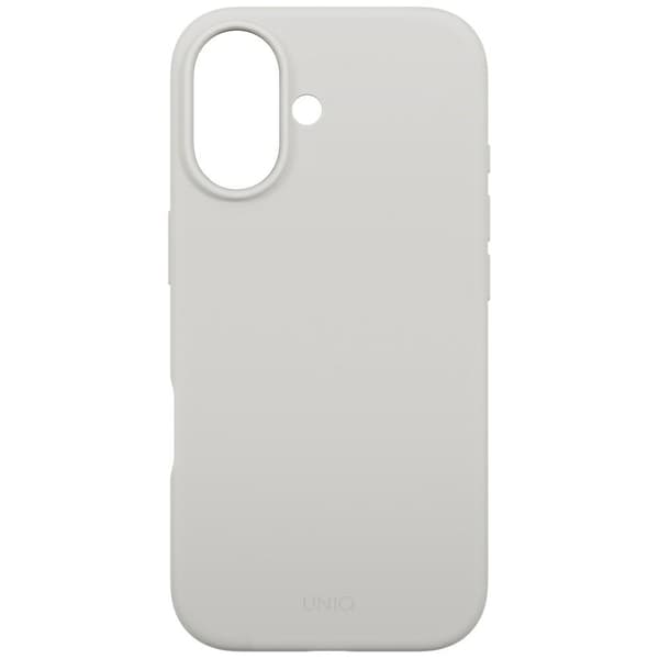 UNIQ Lino MagSafe-etui til iPhone 17, lysegrå