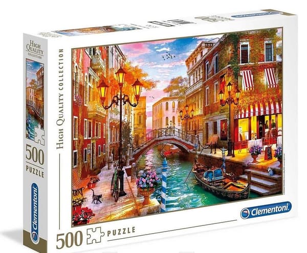 Puzzle 500 Auringonlasku Venetsian yllä