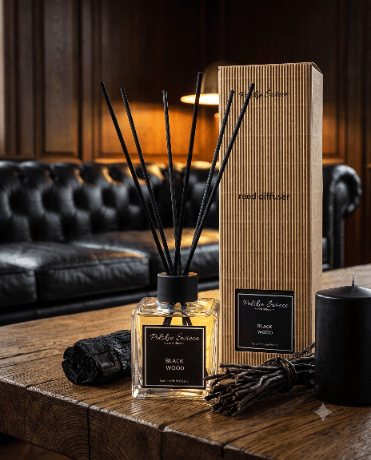 Svart trä aromdiffusor