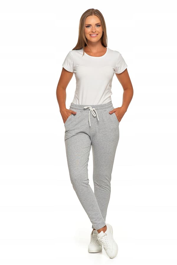 Dam Klassiska Pocket Sweatpants MORAJ S grå