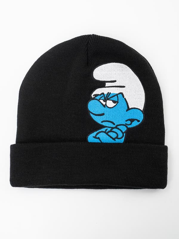 Smurffit Kietaisupipo Musta Grumpy Hahmo Uni