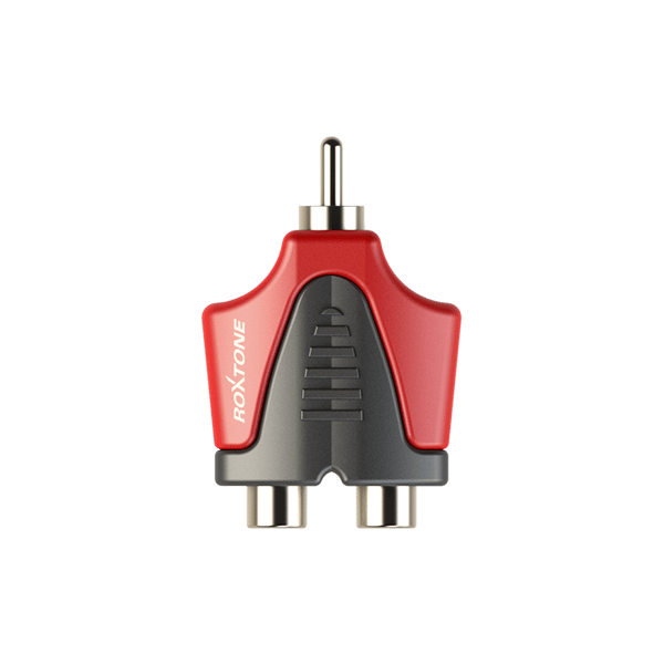 RCA hanstik til 2 x RCA hunstik adapter Roxtone RPAN310