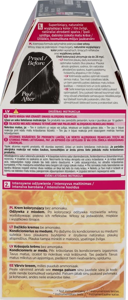 Loreal Casting Creme Gloss hårfarve - 100 lakrids (48 ml, 72 ml, 60 ml)
