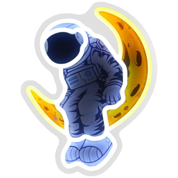 Neon Beline -valoastronautti kuulla