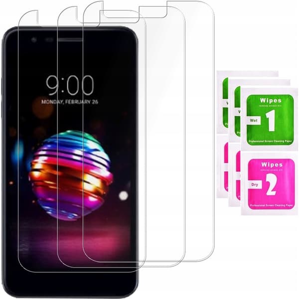 3x 9H HÄRDADE GLAS FÖR LG K10 2018 | 3-PACK