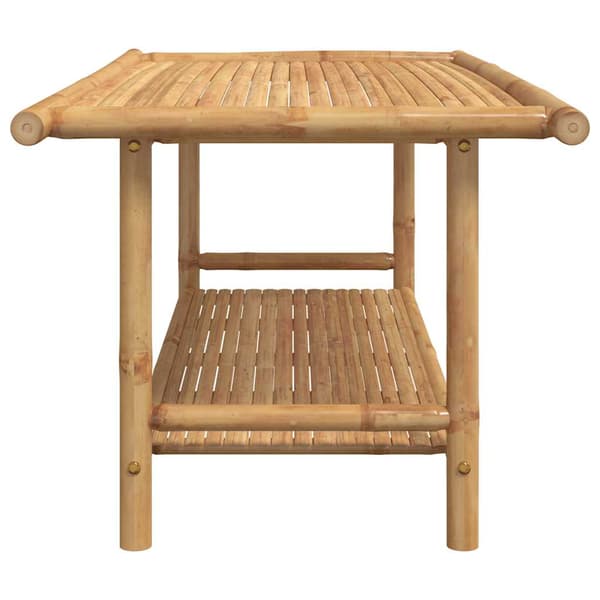 vidaXL Sohvapöytä, 110x55x45 cm, Bambu