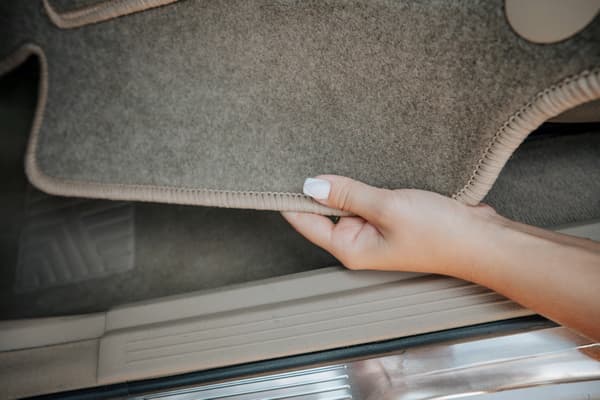 Beige førermåtte til: Renault Captur SUV (2013-2019)