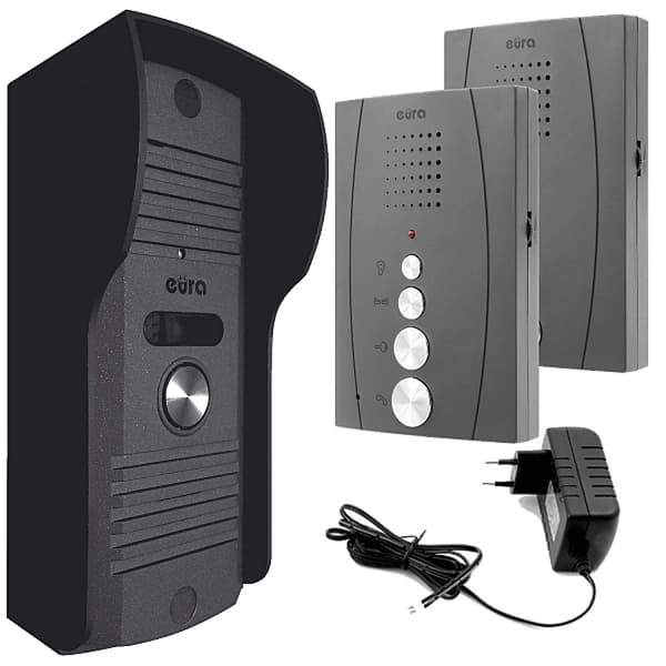Håndfri intercom, højttalertelefon, dobbelt intercom, intercom til enfamiliehus