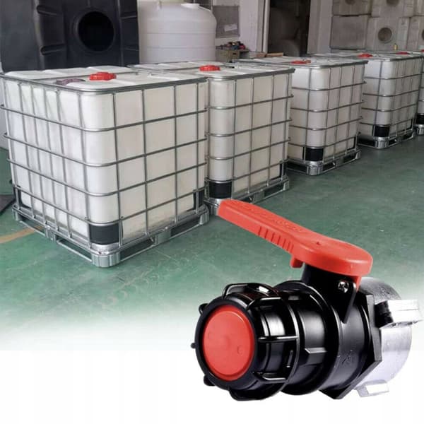 Universal kugleventiladapter til IBC-tøndeventil 75 mm DN50