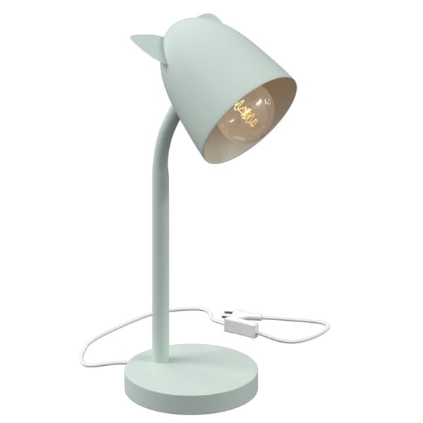 Barnbordslampa 31 cm grön