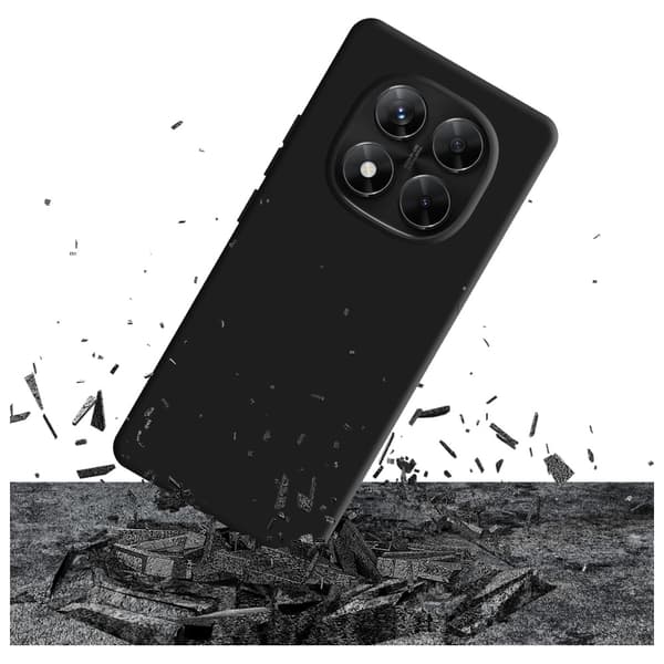 3MK Matt Cover Pro til Redmi Note 14 PRO 5G/POCO X7 5G, Sort