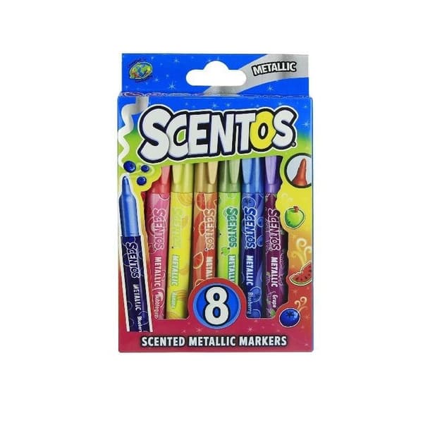 Doftpennor i metall, 8 st