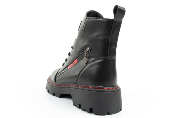 Lee Cooper Læder Sort LCJ-25-01-3754L] årgang 38