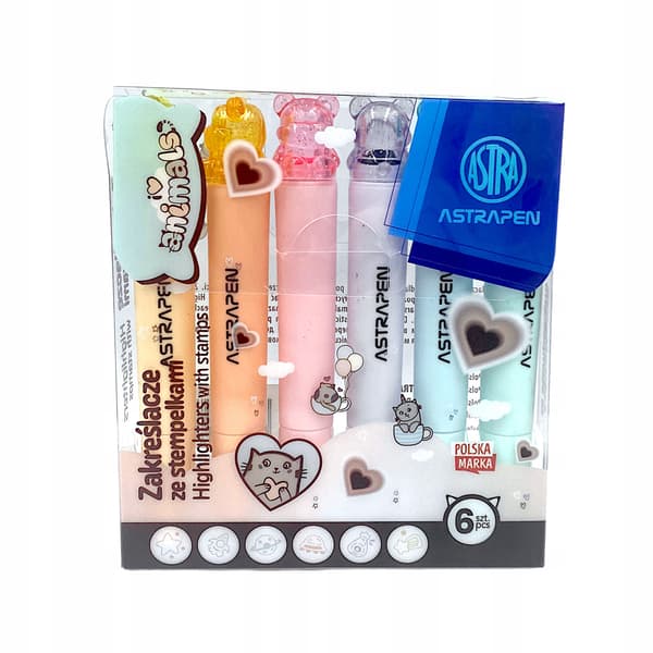 ASTRAPEN ANIMALS CHOCO Stempelmarkører