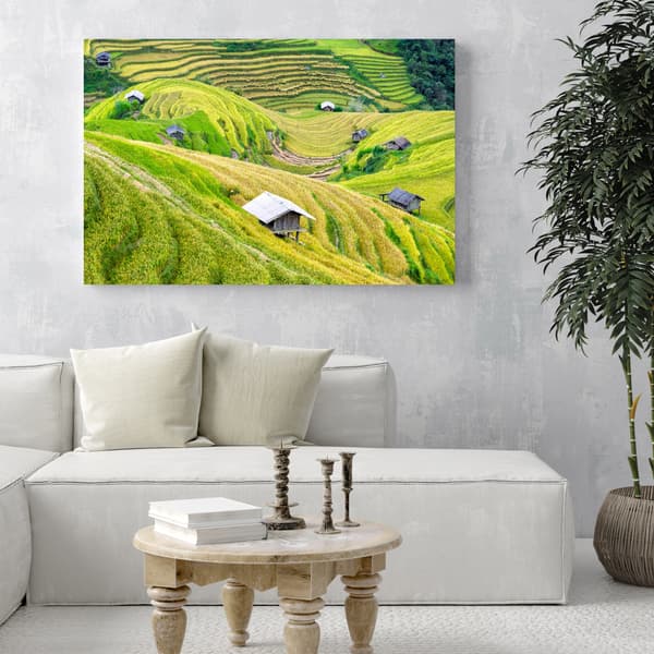 Canvastaulu Luonto Maatalousterassit 70x50 cm