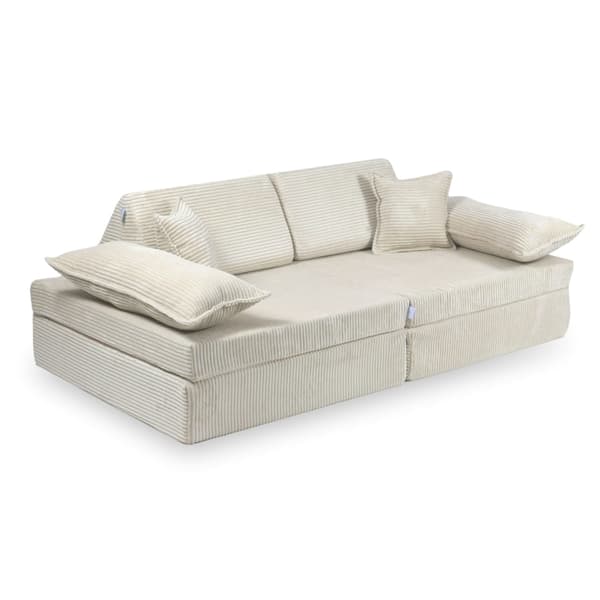 Montessori Premium Manchester Beige Leksoffa