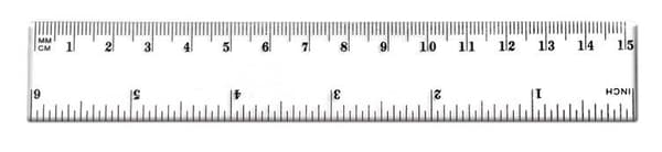 Lineal 15 cm BL002-A