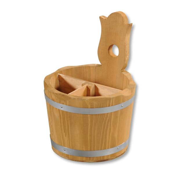 Bestikorganisator i træ
