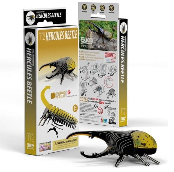Herkules-kuoriaisen eugy. Eko 3D -palapeli
