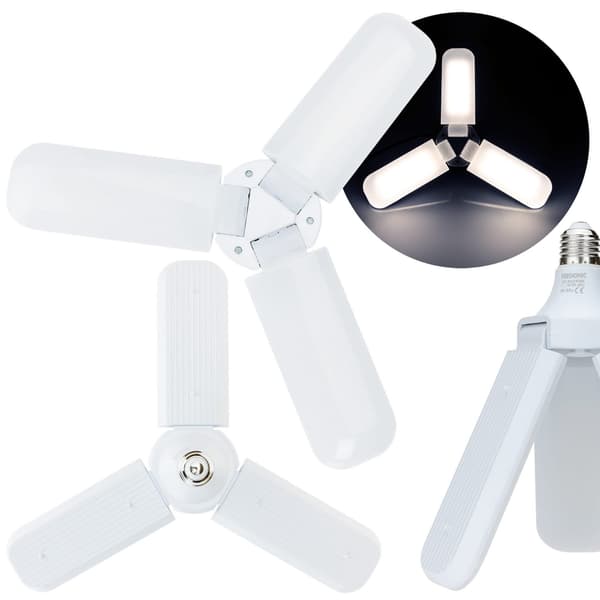 Trearmet LED-pære 4000K 60W