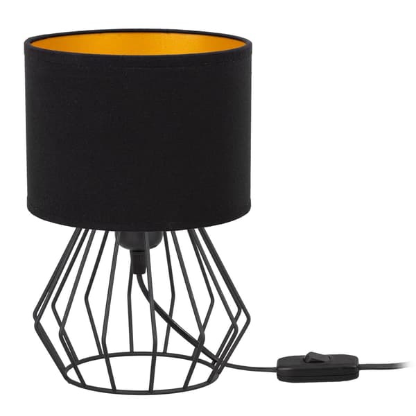 Tornado AMB lampe sort og guld