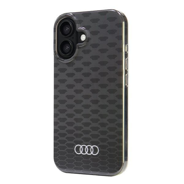 Audi IML symønster MagSafe-cover til iPhone 16, sort