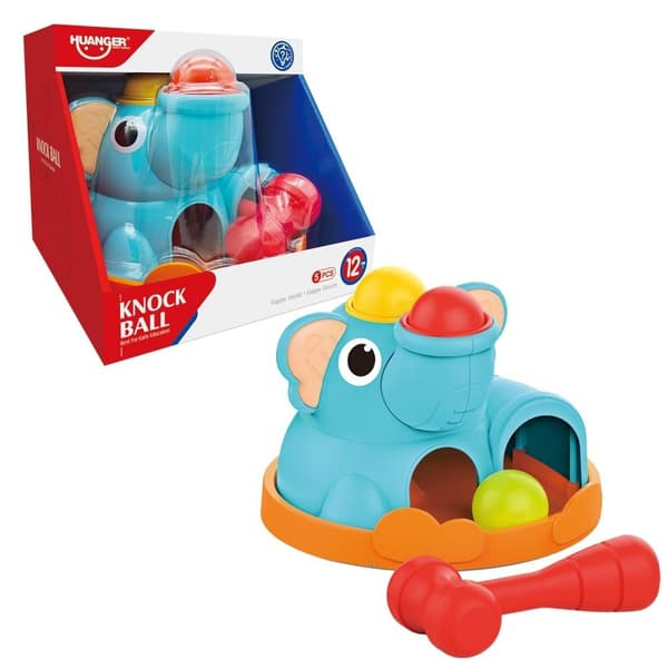 Elefant-dodebold med bolde
