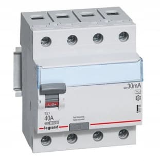 LEGRAND 4P 40A differentialbrytare 411708