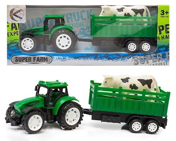 Traktor med anhænger