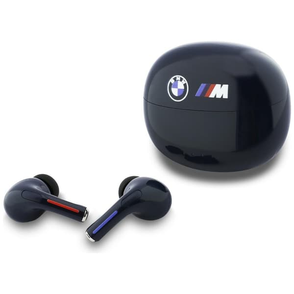 BMW Tryckt Logo TWS Bluetooth-hörlurar Marinblå