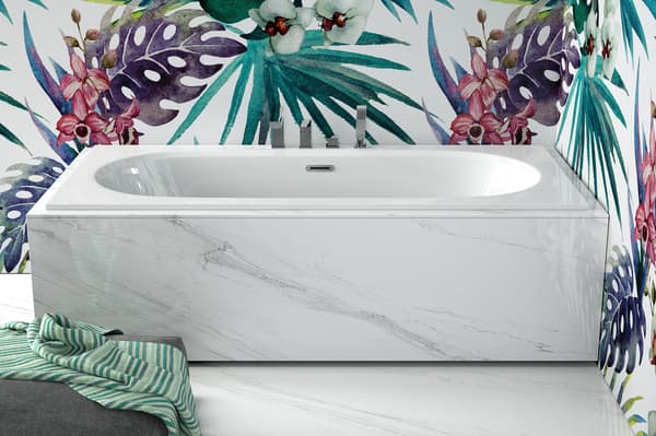 Moderne varium krom 4-huls badekarhane Besco
