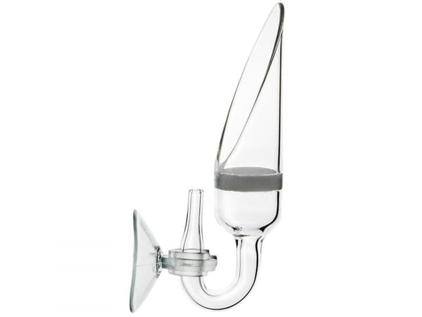 CO2-diffusor för glaskant, kant nano, 20 mm för växtakvarium