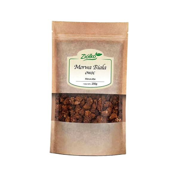 Vitt mullbär med örter - 250 g