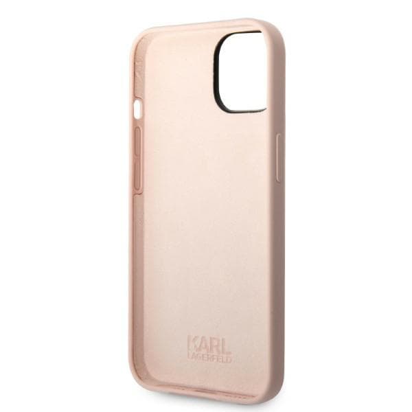 Karl Lagerfeld Silikone Ikonik Etui til iPhone 14 Plus, Pink