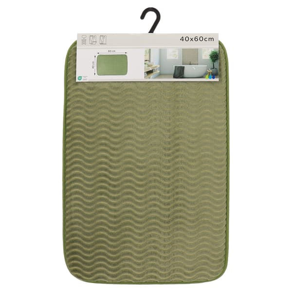 Khaki Brazi badrumsmatta 40x60cm
