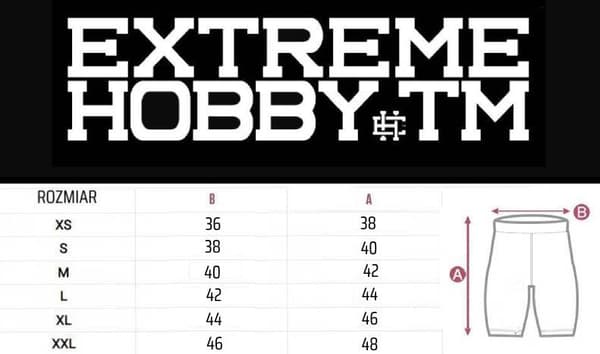 Extreme Hobby Athletic Röda Warrior Shorts M