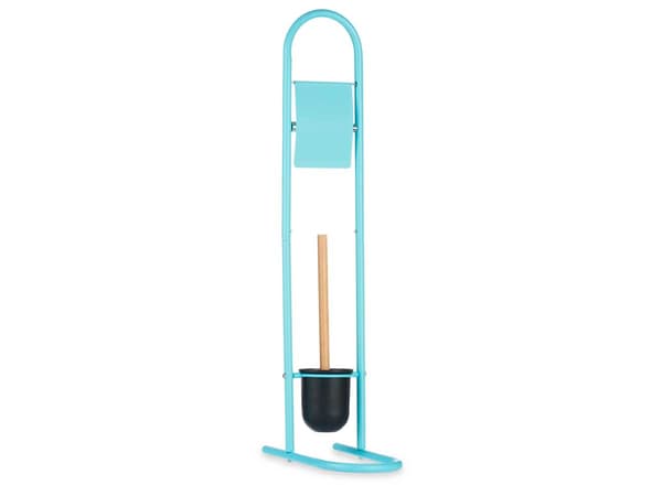 Toiletpapirholder med børste n