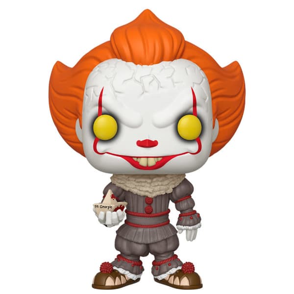Funko Pop! Figure It Kapitel 2 Pennywise med Båt 25 cm
