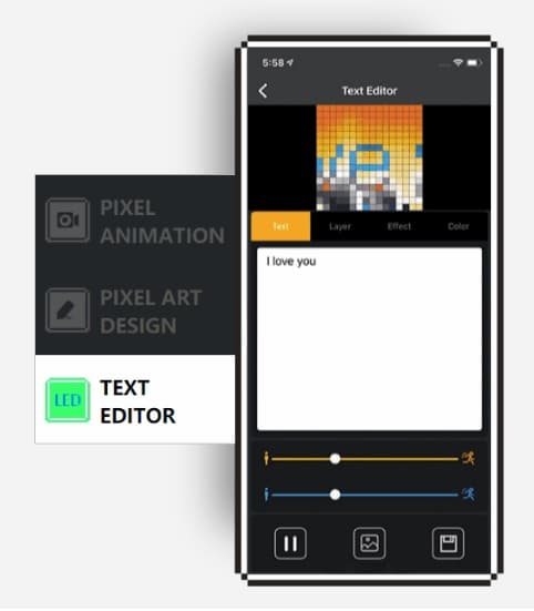 DIVOOM DITOO MIC kaiutin pixel art mikrofonilla vihreä