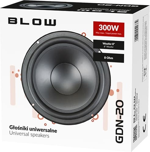 Blow GDN20 8 Ohm bilhøjttaler