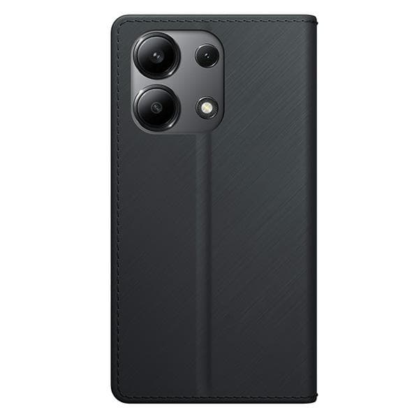 3MK Plånboksfodral för Redmi Note 13 4G, Svart