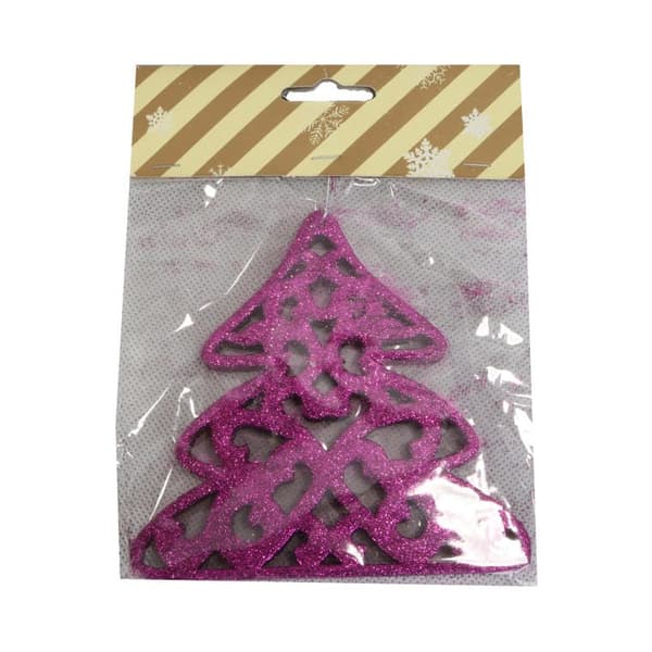 Glittervedhæng, juletræ