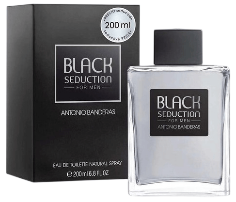 Antonio Banderas Sort Seduction Eau de Toilette til mænd 200 ml