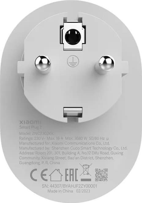 Xiaomi Smart Plug 2 Smart Socket (6941812706626)