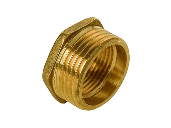 Messinkinen supistuskappale 3/4” x 1”